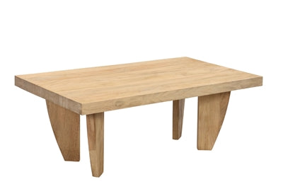 BIDK Home Mango Wood Coffee Table Oak Finish