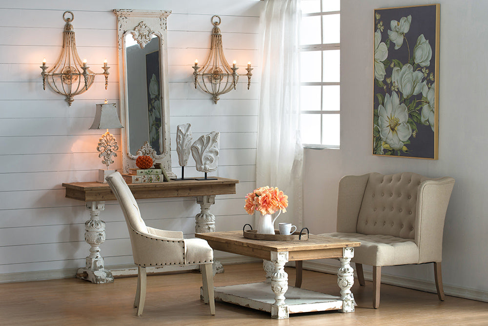 A&B Home Rectangular Alcott Coffee Table