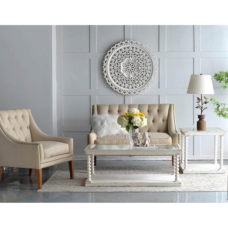 A&B Home Wooden Coffee Table