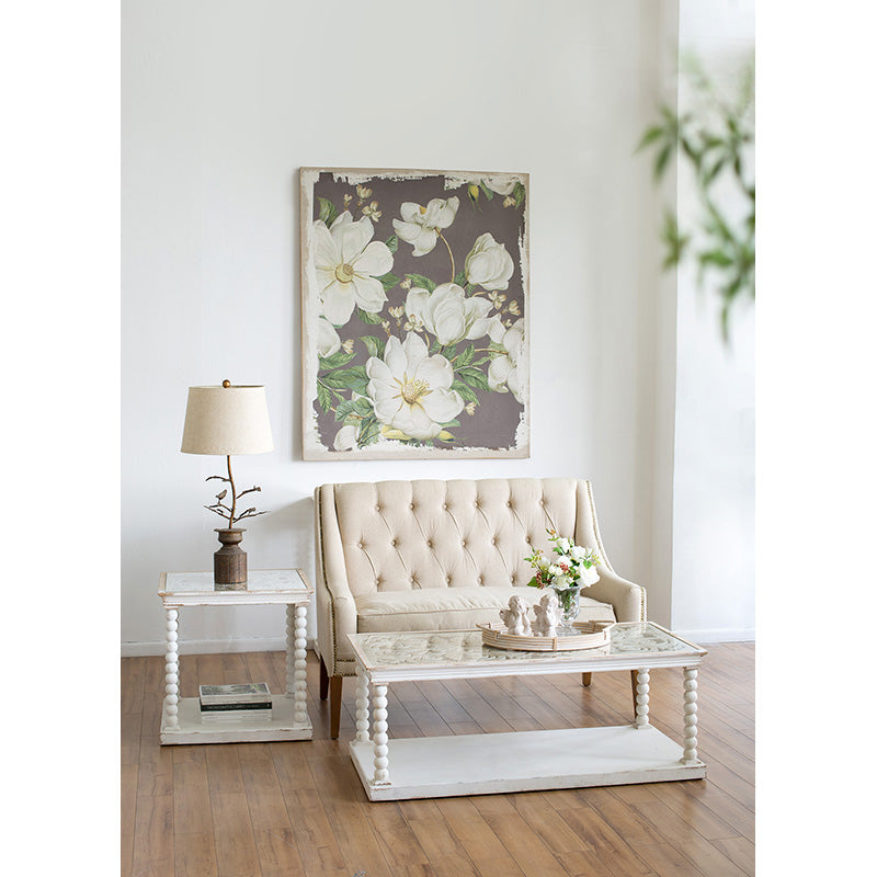 A&B Home Wooden Coffee Table