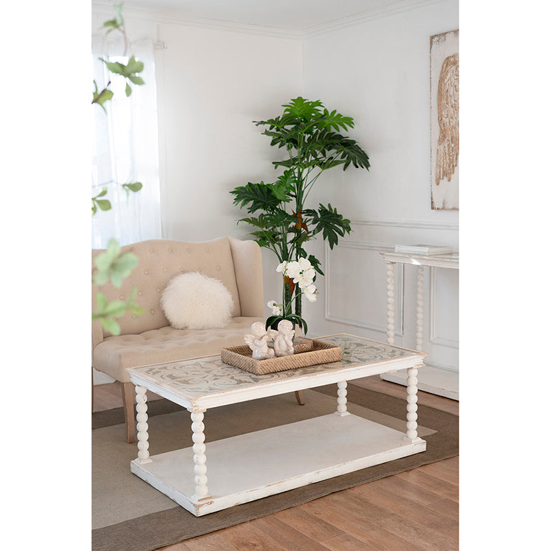 A&B Home Wooden Coffee Table