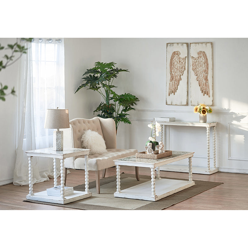 A&B Home Wooden Coffee Table