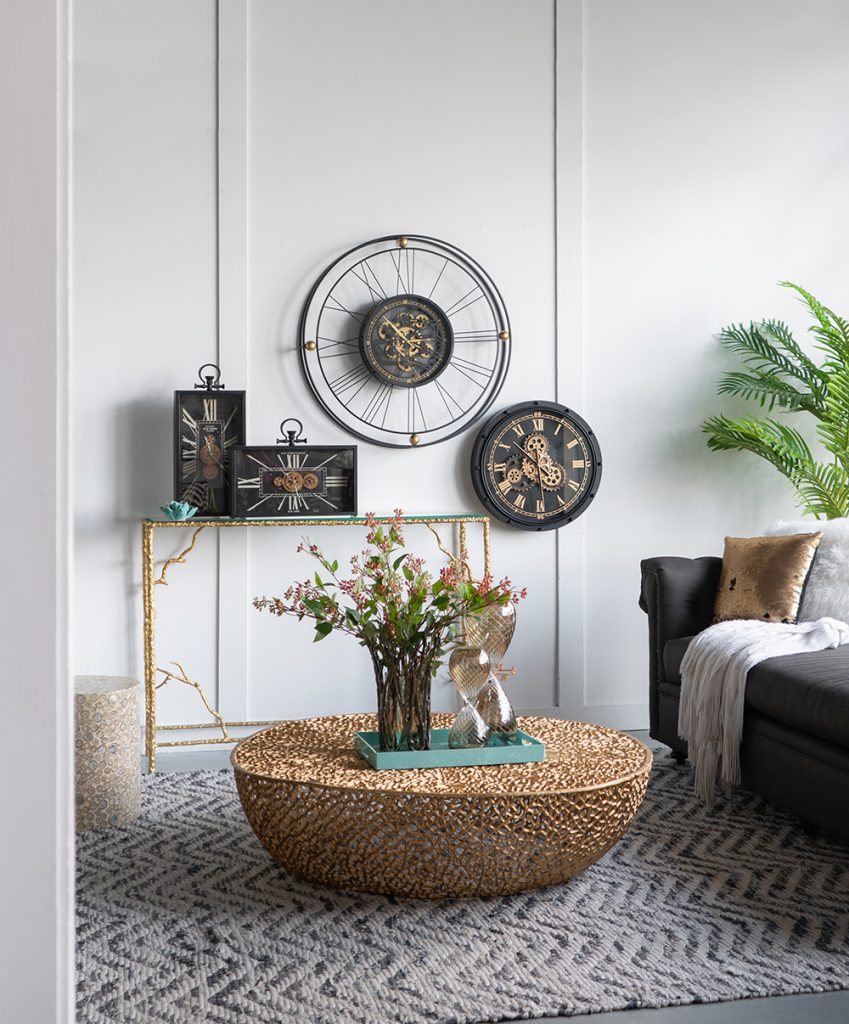 A&B Home Aluminum Coffee Table