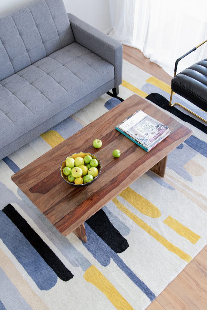 A&B Home Sheesham Rectangular Coffee Table