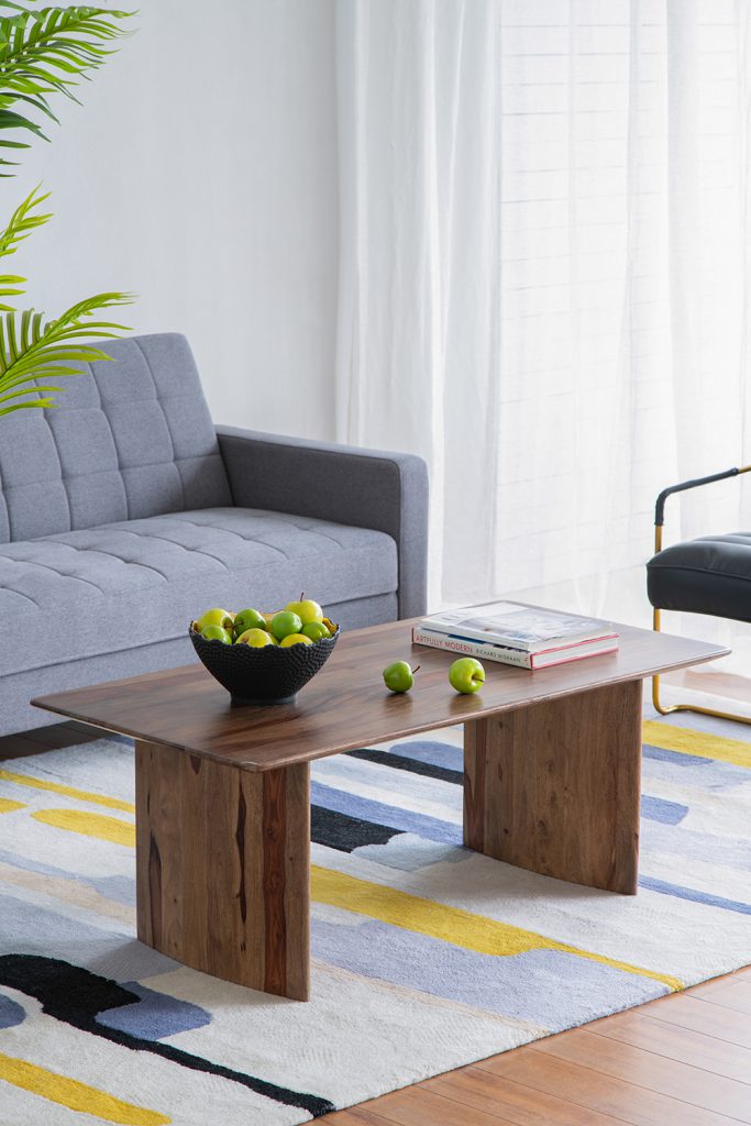 A&B Home Sheesham Rectangular Coffee Table