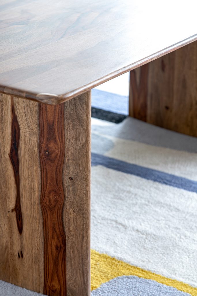 A&B Home Sheesham Rectangular Coffee Table