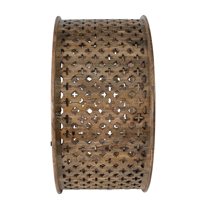 A&B Home Jali Cutting Coffee Table Set