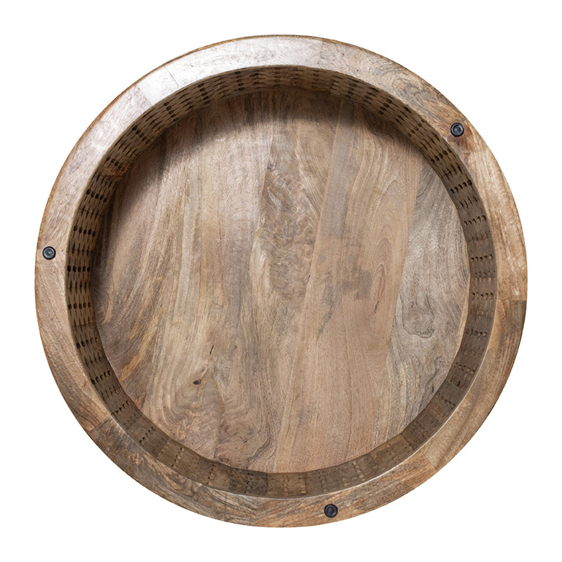 A&B Home Jali Cutting Coffee Table Set