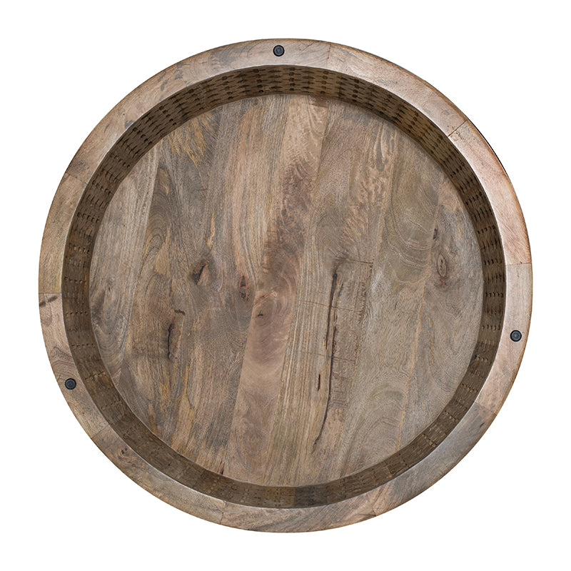 A&B Home Jali Cutting Coffee Table Set