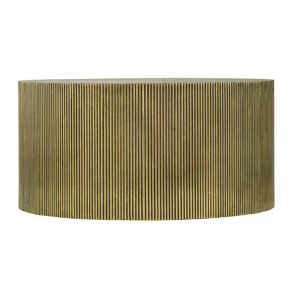 A&B Home Scalloped Round Coffee