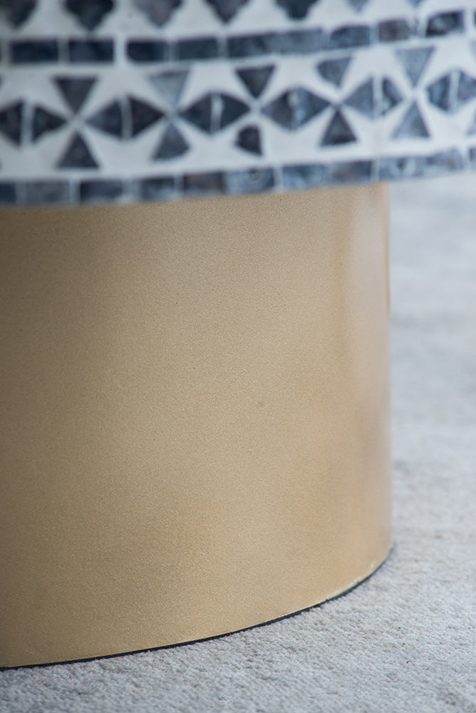 A&B Home Capiz Coffee Table