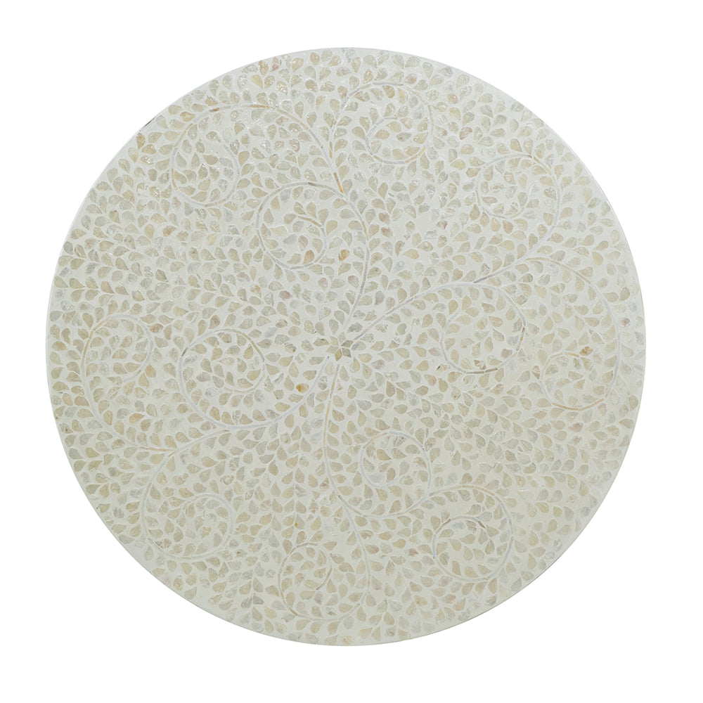 A&B Home Capiz Coffee Table