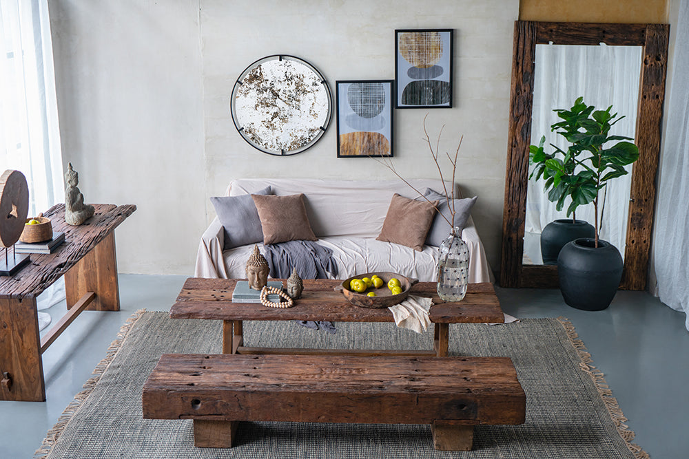 A&B Home Large Sleeper Coffee Table