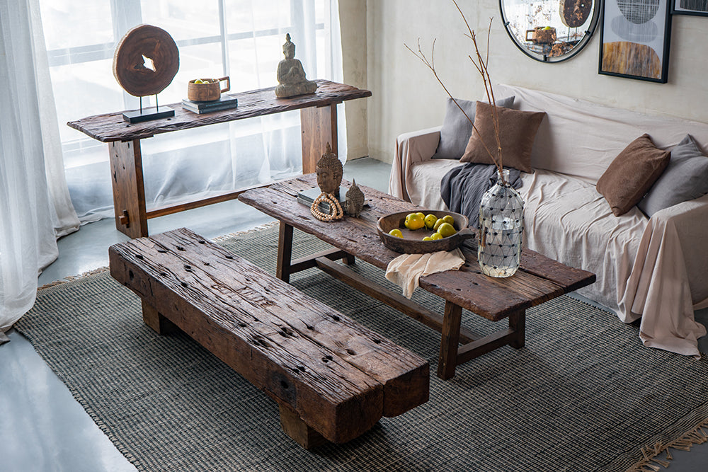 A&B Home Large Sleeper Coffee Table