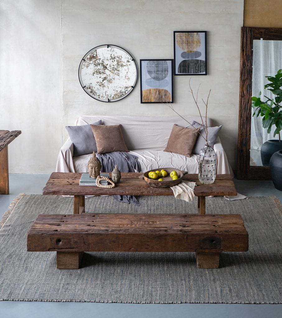 A&B Home Large Sleeper Coffee Table