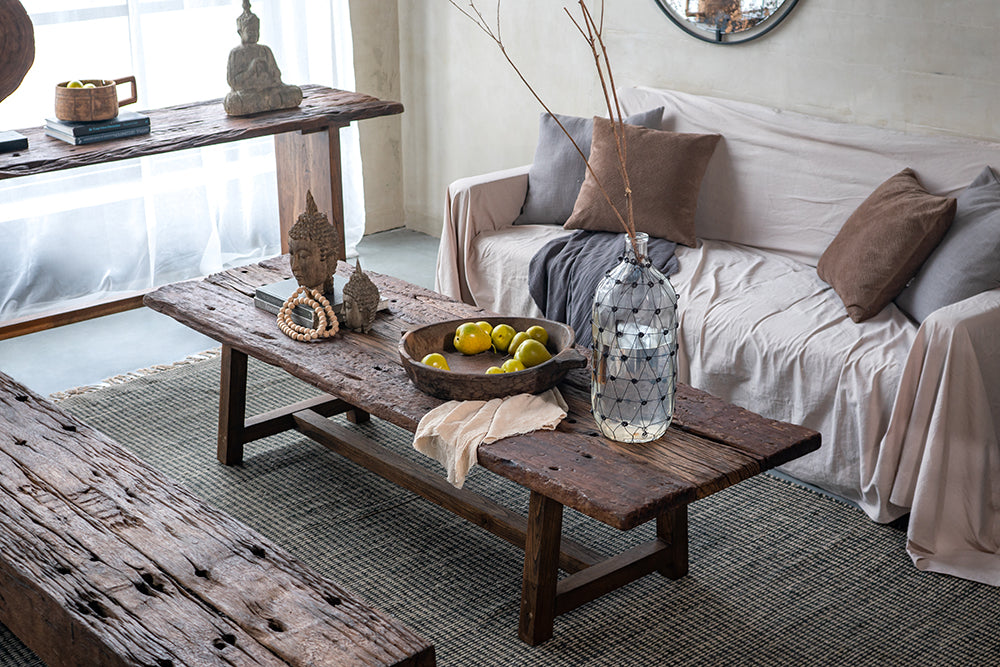 A&B Home Large Sleeper Coffee Table