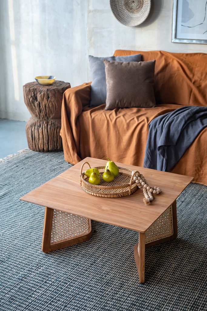A&B Home Teak Coffee Table