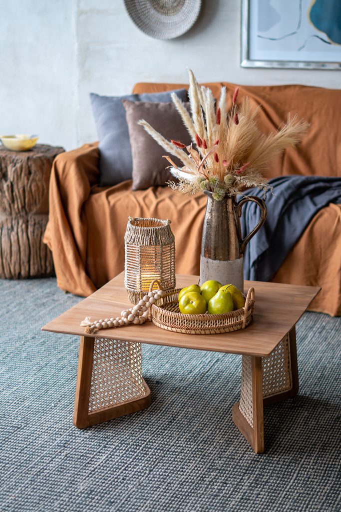 A&B Home Teak Coffee Table