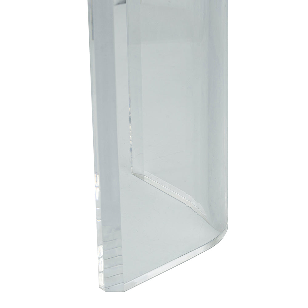 A&B Home Acrylic & Glass Coffee Table