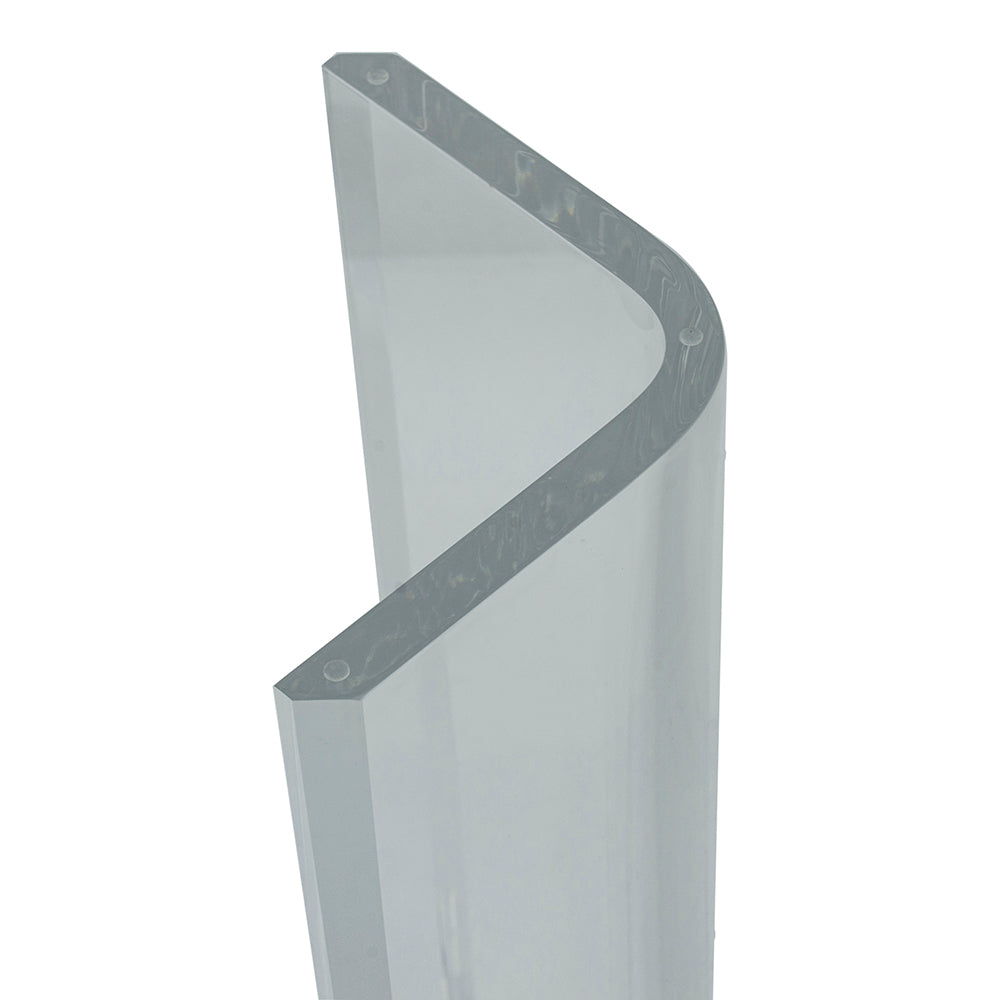 A&B Home Acrylic & Glass Coffee Table