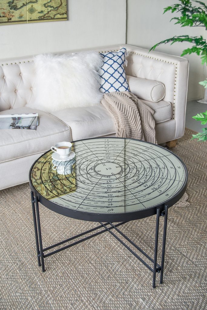 A&B Home Mirror Coffee Table