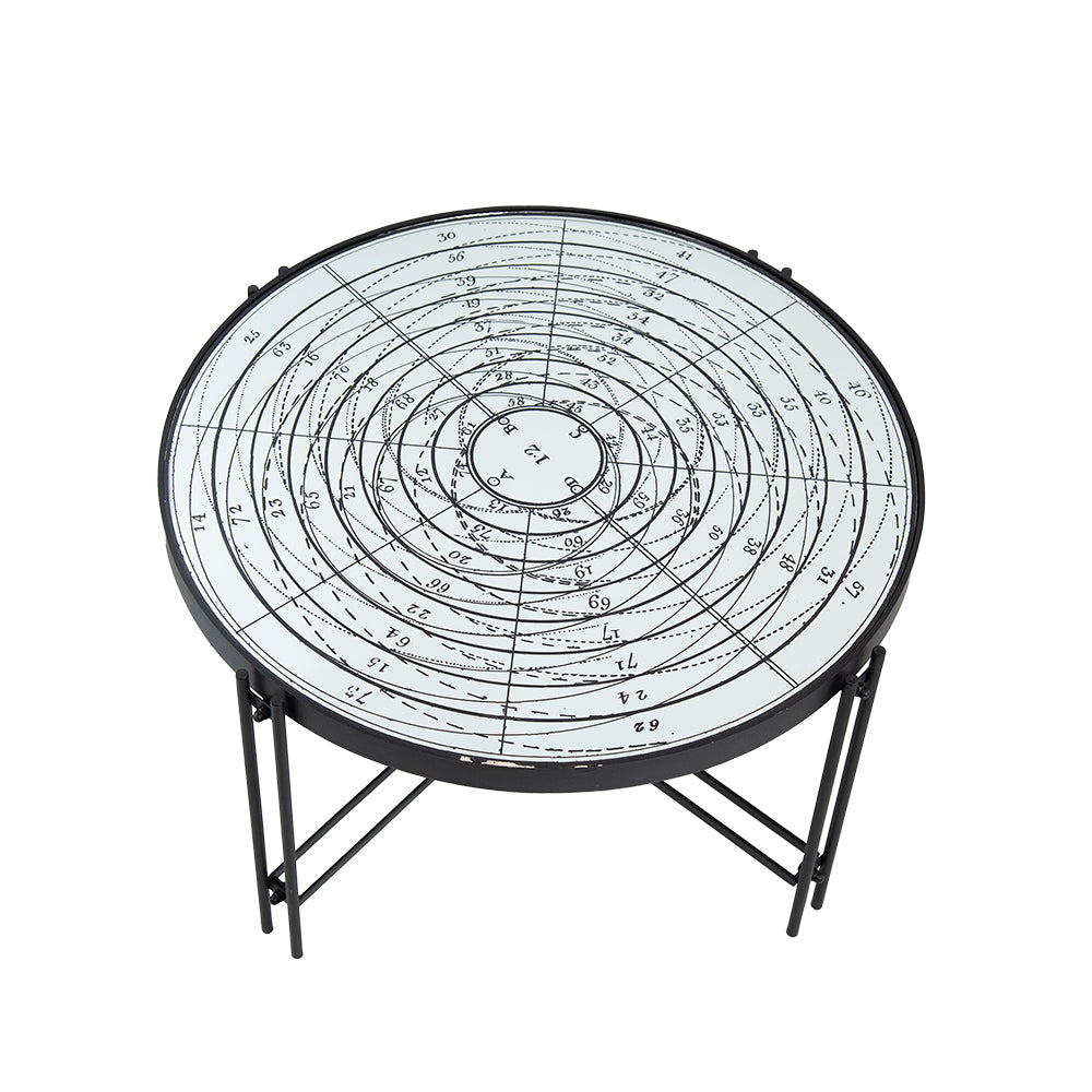 A&B Home Mirror Coffee Table
