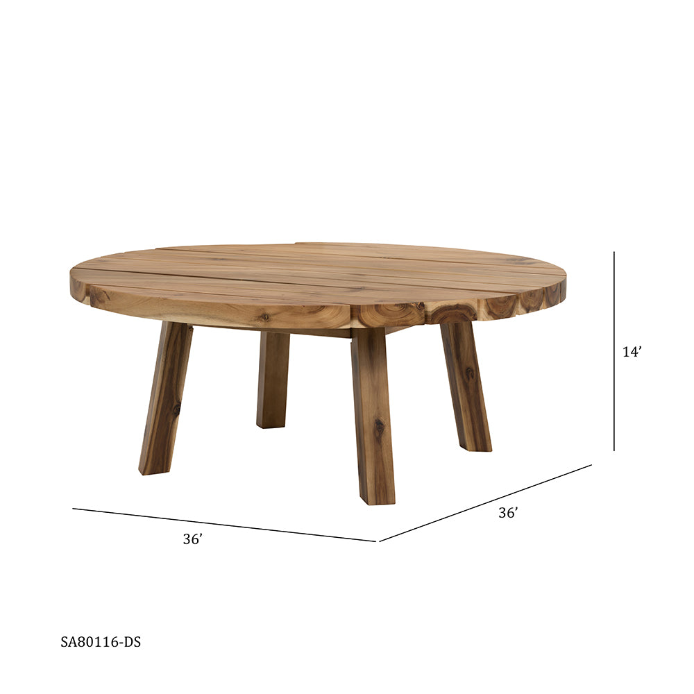 A&B Home Round Coffee Table