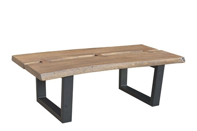 BIDK Home Wood & Iron Loft Coffee Table - ST