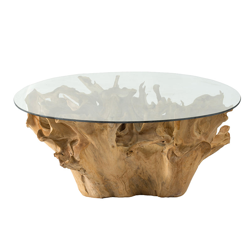 A&B Home Teak Root Coffee Table