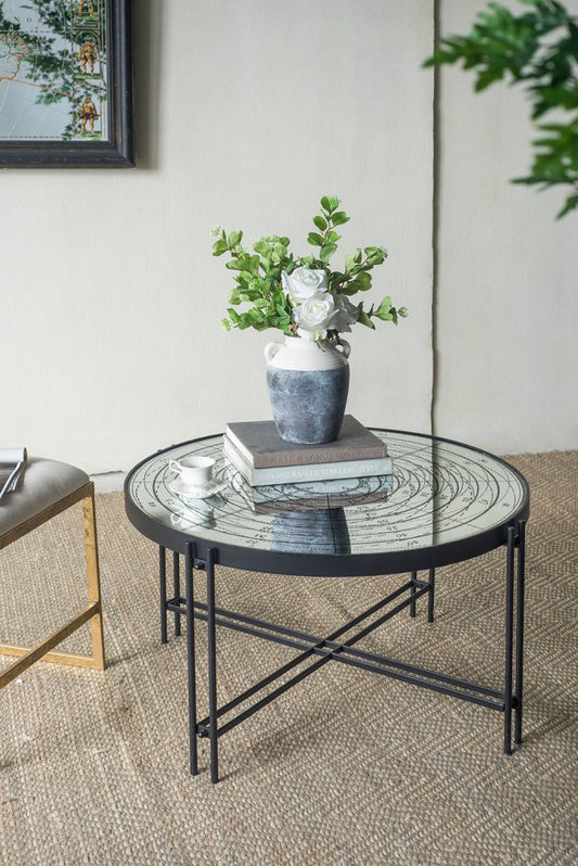 A&B Home Mirror Coffee Table